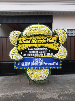 Papan Bunga Duka di Poncol